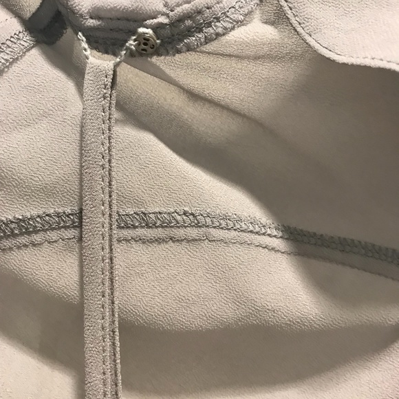 Byron Lars Loose Fitting Grey Sheer Blouse - Picture 10 of 13